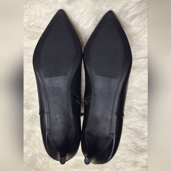 a new day Black Ankle Boots kitten heel NWT - Picture 3 of 7